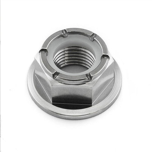 SID Titanium Flange Nylon Lock Nuts M6x(1.00mm)