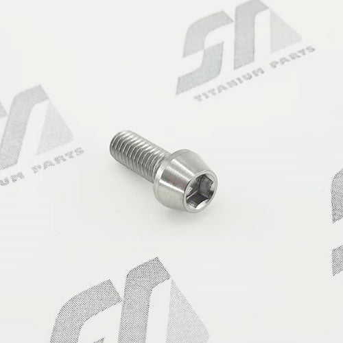 SID Titanium Tapered Socket Cap Bolt M6x1.00mmx15mm(package of 4pcs)